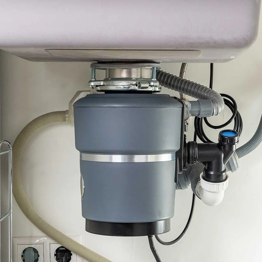 Garbage disposal under the sink