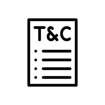 terms and condtions icon